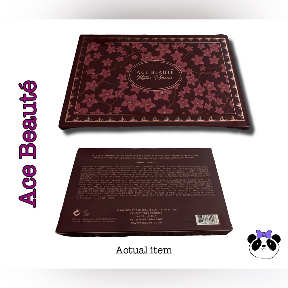 Ace Beauté | Mystic Romance Eyeshadow Palette, NIB